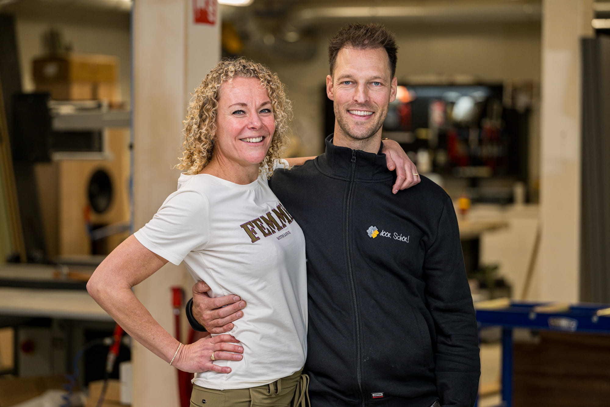Vakwerk en afwerking door doorSchor